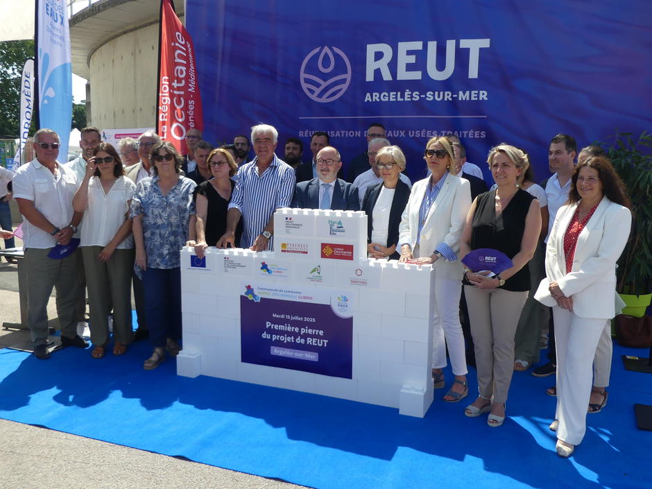 Argeles sur mer foundation stone