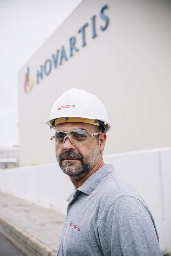 Ingénieur en traitement des eaux usées du laboratoire Novartis